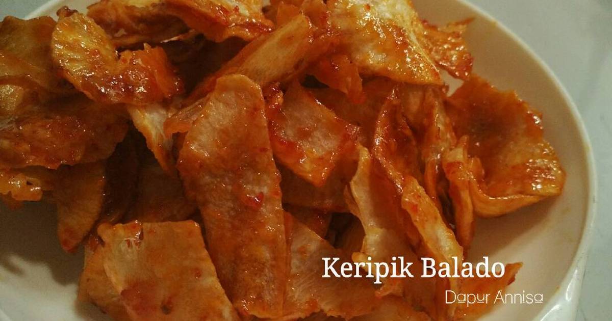  Resep Keripik Singkong Balado Sanjai Balado oleh Annisa 