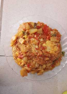 Balado telur dadar