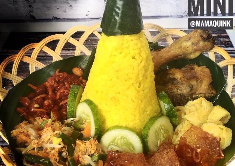 resep masakan Tumpeng Mini