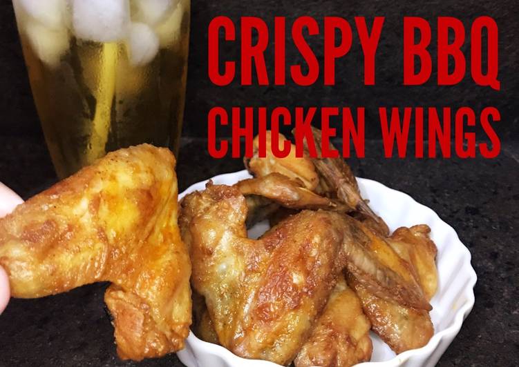 resep lengkap untuk Crispy BBQ Chicken Wings #keto idea