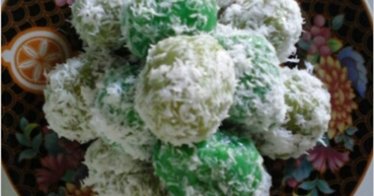 Resep Klepon Daun Suji