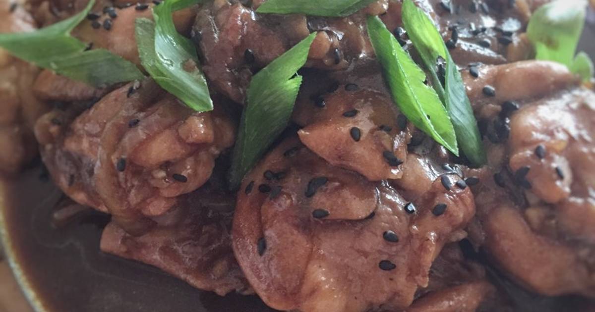 Resep Ayam Teriyaki Super Simple ala Deike