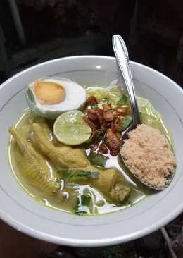 Soto Ayam Lamongan (Koya + Sambal)