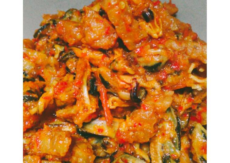 Resep Sambal goreng kerang tempe Kiriman dari Mrs. Soenoe