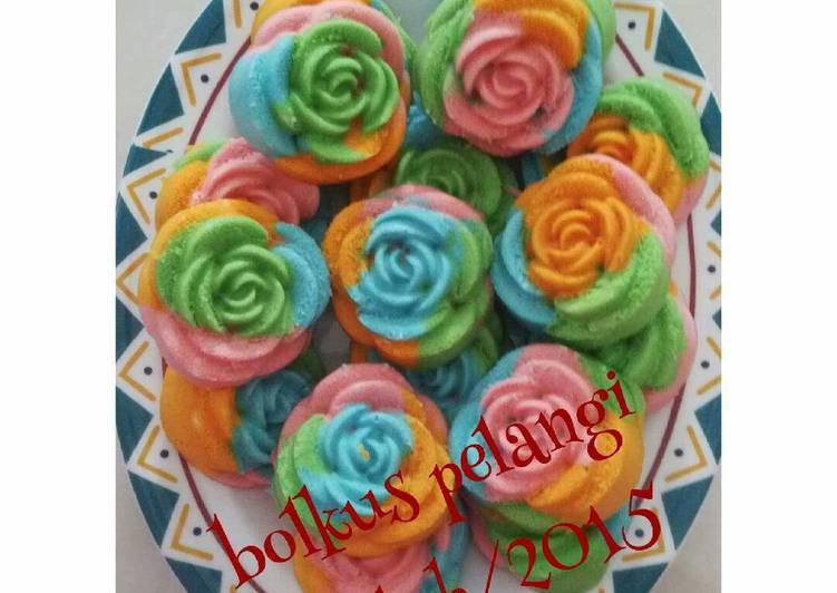 resep masakan Bolkus pelangi.. irit bahan tapi enyaaaaak