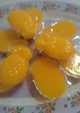 Puding mangga nutrijel