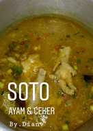 35.Soto ayam & ceker (khas lamongan)