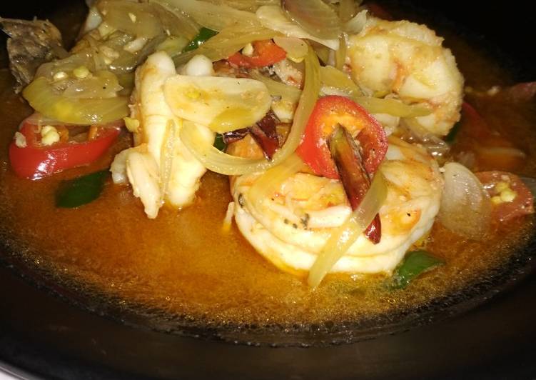 resep makanan Tumis udang cabe merah