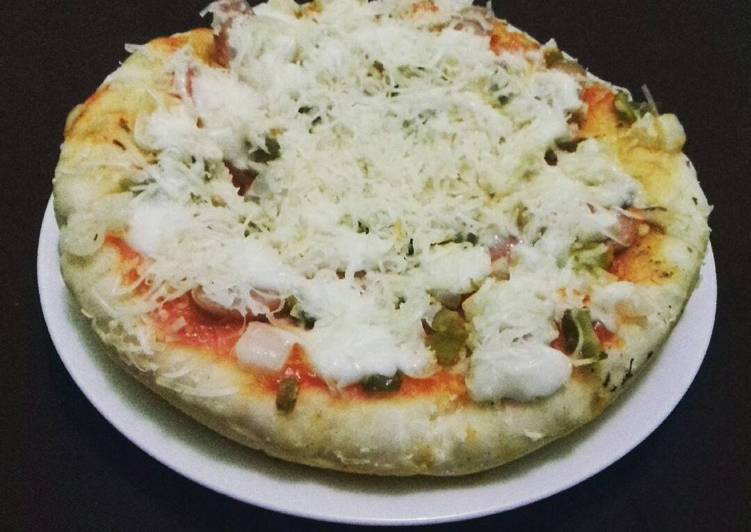 gambar untuk resep makanan Pizza Magic Com (praktis dan cepat saji)