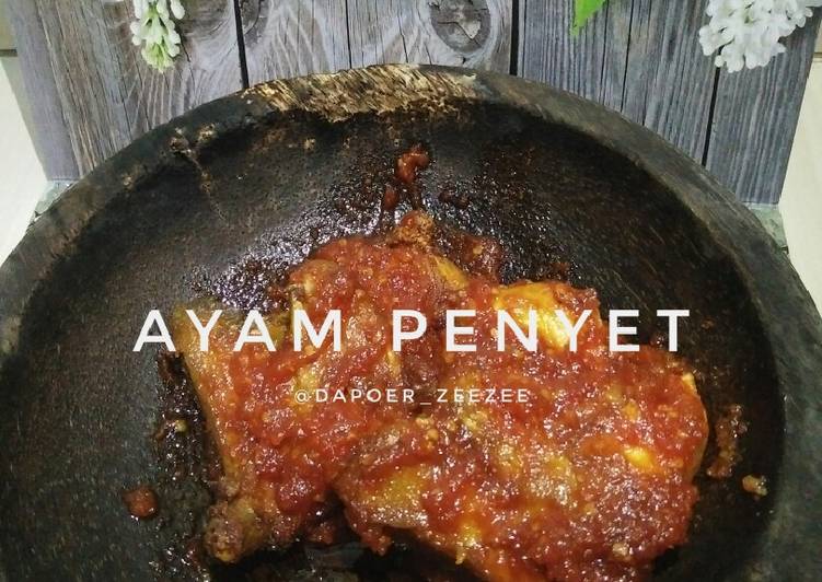 gambar untuk resep makanan Ayam Penyet