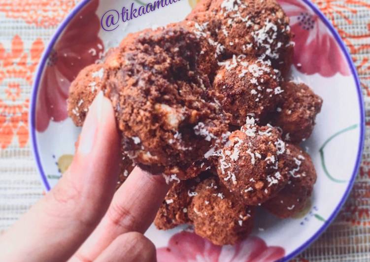 Resep Bola Coklat Milo / Milo Chocoball - Kartika Amalia