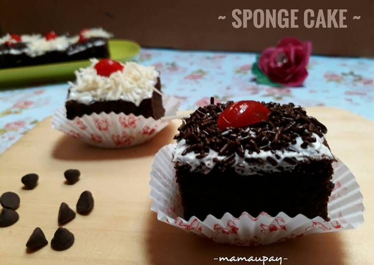 gambar untuk resep Sponge Cake Coklat Mocca