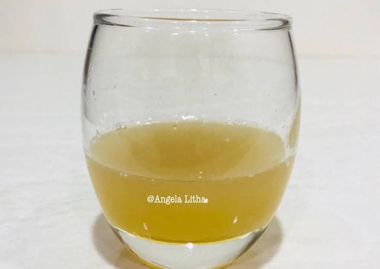Air lobak & madu,obat batuk herbal