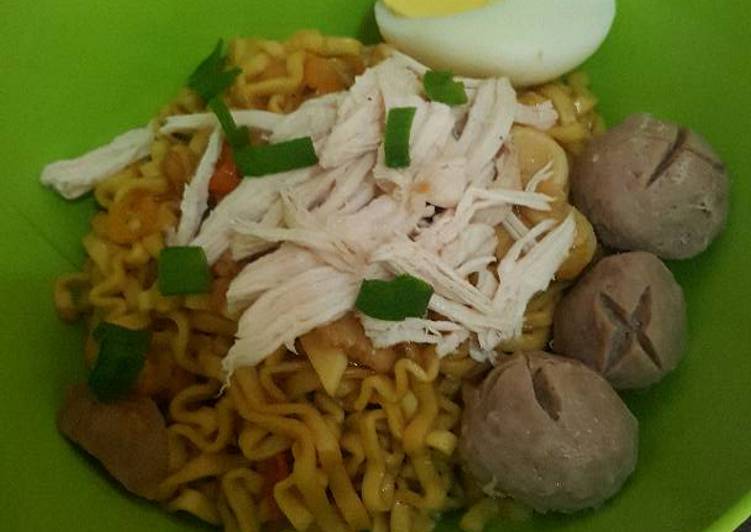 Resep Mie Cakalang Pedas kw, nomsg Kiriman dari Intanrony