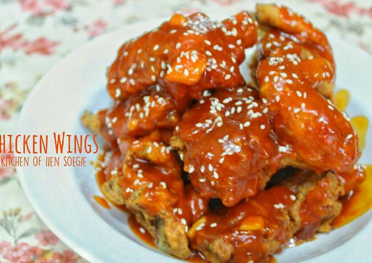 resep Fire Chicken Wings a la Richeese