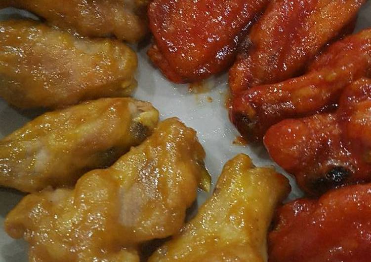 gambar untuk resep makanan Korean Fried Chicken wing