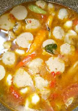 Tomyam ayam bakso