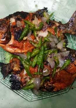 Bawal Bakar with Acar