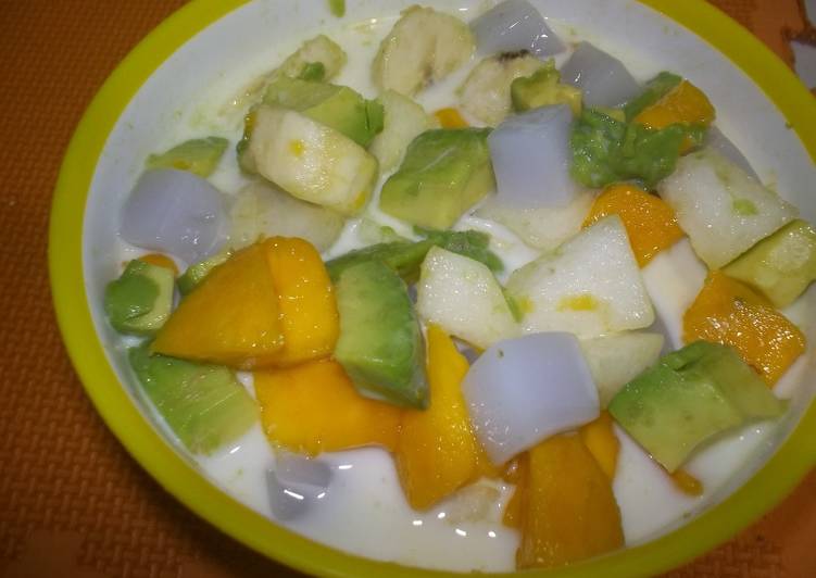 resep masakan Salad Campur Jelly