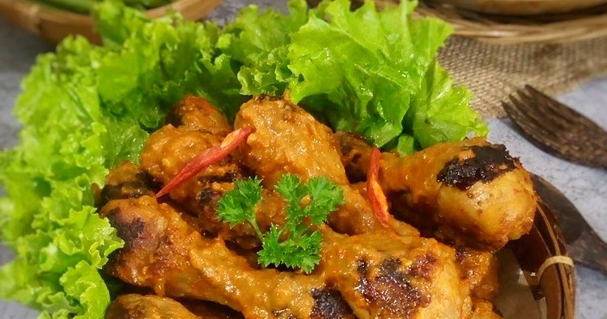 68 resep ayam panggang bumbu rujak enak dan sederhana 