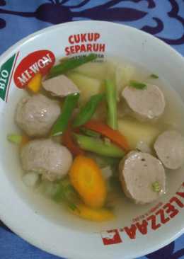 Sop bakso by icha