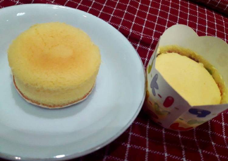 gambar untuk resep Japanese cheddar cheese cake