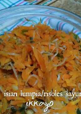 Isian lumpia/risoles sayur