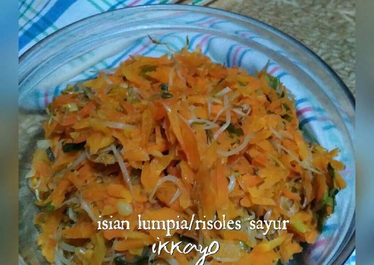 gambar untuk resep Isian lumpia/risoles sayur