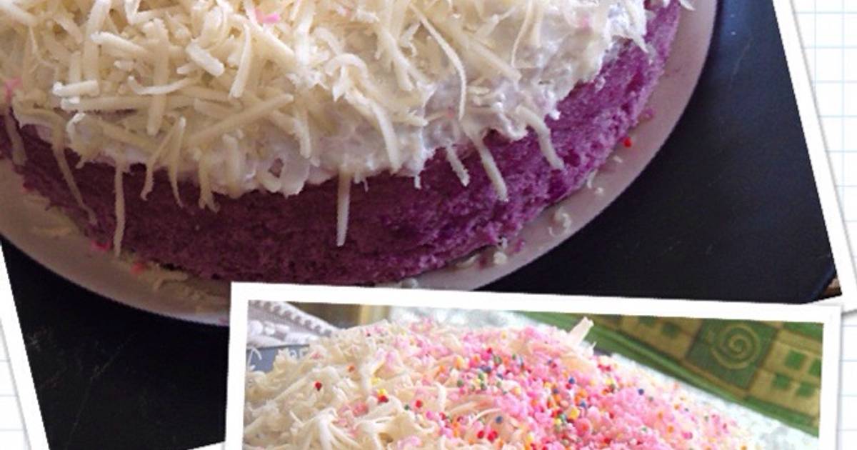 Resep 🌸 Taro Cake 🌸