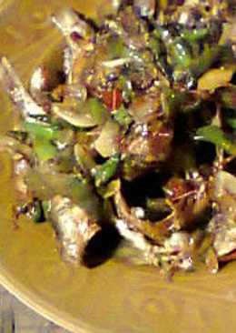 Ikan asin sambal rawit