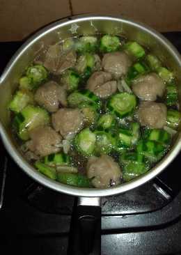 Sayur Oyong Kaldu Daging