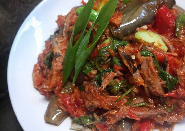 resep Sambel Goreng Terong Tongkol Pete Kemangi #pr_olahanterong