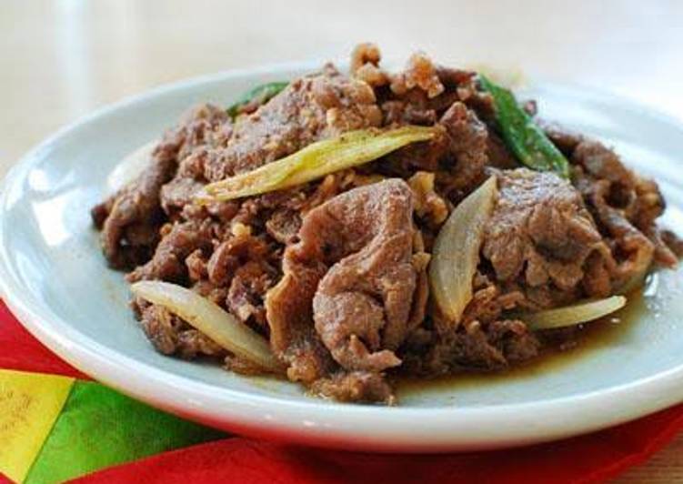 Resep Festival Resep Asia Korean Food Daging Sapi Qurban