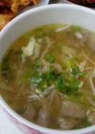 Soto daging bening khas boyolali