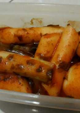 Tteokbokki saus gochujang (Korean recipe)