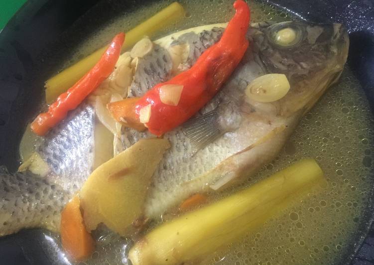 resep masakan Pindang ikan mujaer
