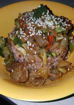 Beef and Broccoli stir fry