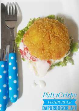 Patty fish crispy burger