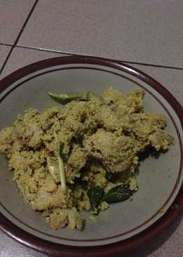 Oseng telur ikan mas