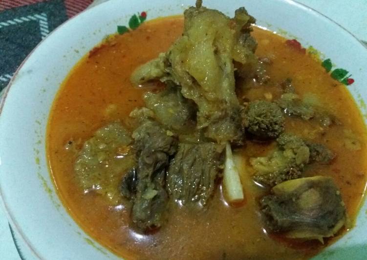 gambar untuk cara membuat Gulai kambing