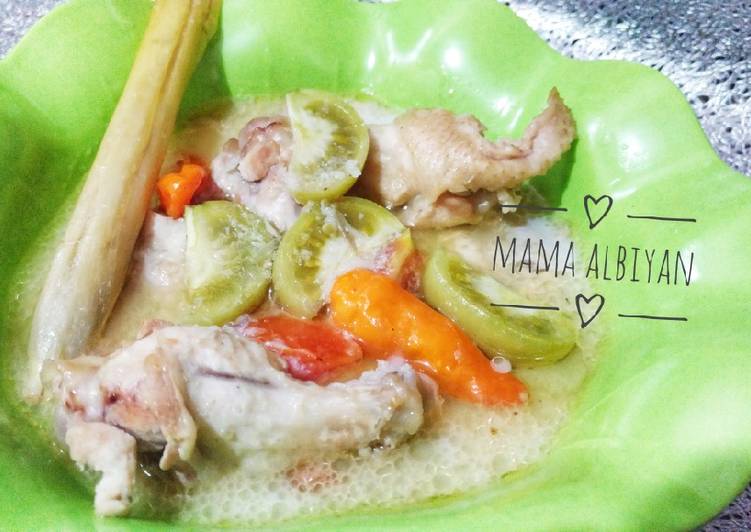 Resep 56. Garang Asam Ayam (Fiber Creme) Dari Mama Albiyan