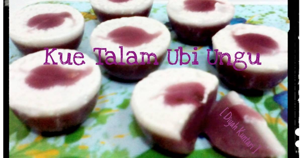 Resep Kue Talam Ubi Ungu