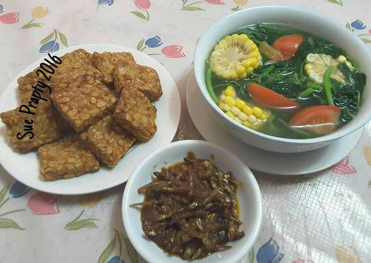 gambar untuk resep makanan Bening Bayam