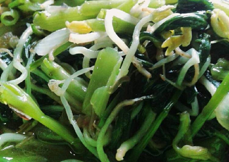 resep lengkap untuk Ca kangkung