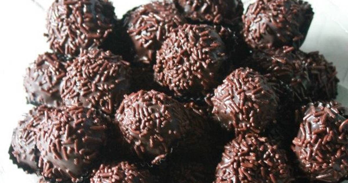 Resep Bola-bola coklat brownis nyummy 😋