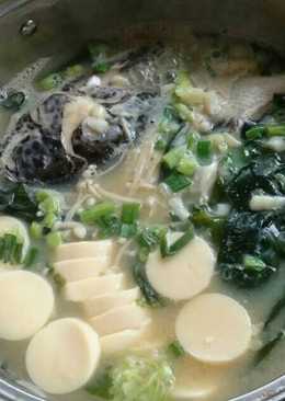 Sup Miso Kepala Salmon