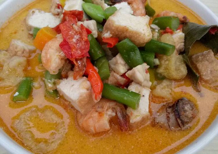 Resep Lodeh sayur campur2 (oblok-oblok)