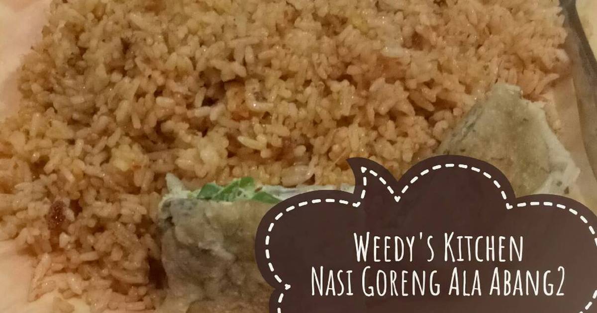 108 resep nasi goreng abang abang  enak dan sederhana Cookpad