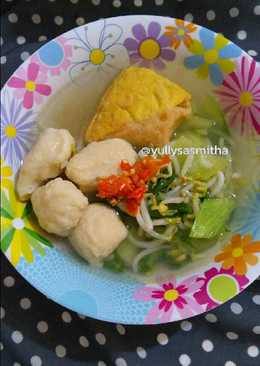 Bakso ayam dan tahu bakso