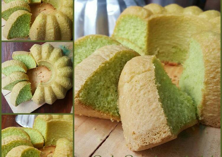 resep Bolu pandan jadul